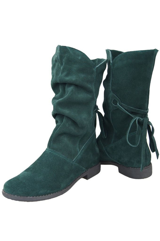 Shoes Women's boots Winter natural leather velor 999 Z ElitaBut