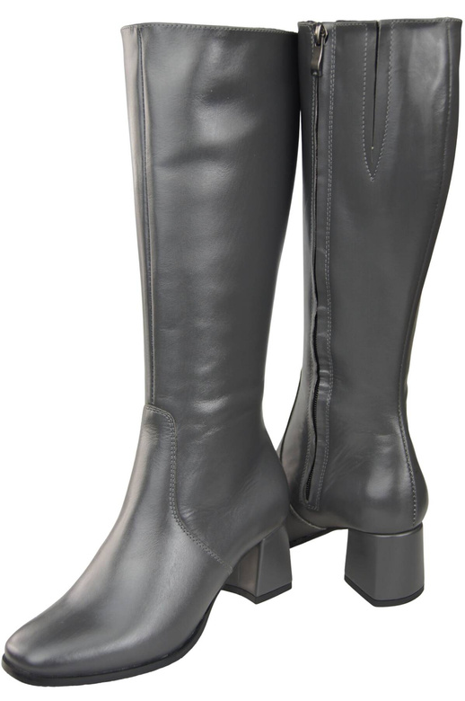 Comfortable Footwear Women's Boots Low Heel Natural Leather 212 ElitaBut