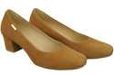 Comfortable Women's Shoes Pumps Natural Suede Leather 172 Z ElitaBut