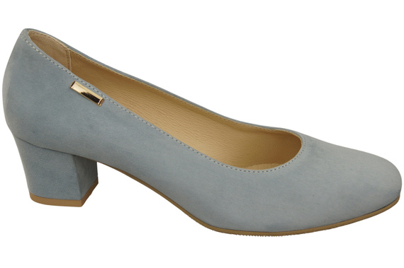 Comfortable Women's Shoes Pumps Natural Suede Leather 172 Z ElitaBut