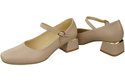 Women's shoes Pumps with a strap, natural leather 202 ElitaBut