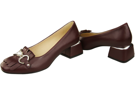 Women's shoes Pumps Natural leather 195 ElitaBut