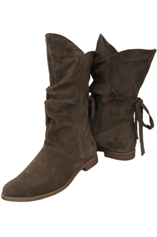 Shoes Women's boots Winter natural leather velor 999 Z ElitaBut