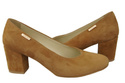 Women's Shoes Pumps Natural Leather Suede 125 ElitaBut