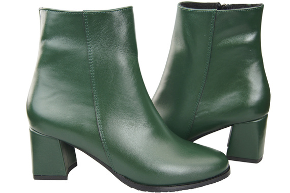 Women's Black Winter Ankle Boots Genuine Leather 214 From ElitaBut