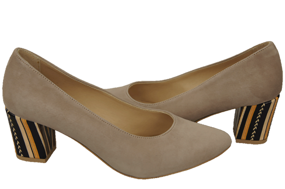 Women's footwear Women's pumps Suede leather 158 Z ElitaBut