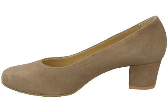 Comfortable Women's Shoes Pumps Natural Suede Leather 172 Z ElitaBut