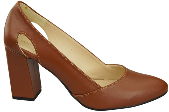 Women's shoes Pumps Natural leather 184 ElitaBut