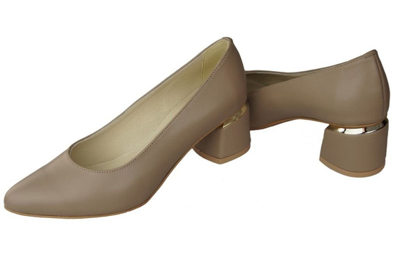 Women's shoes Pumps Natural leather 143 ElitaBut