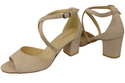 Women's shoes Sandals natural leather Suede 111 ElitaBut