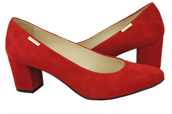 Women's Shoes Pumps Natural Leather Suede 106 ElitaBut