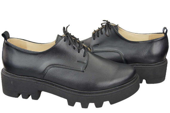 Women's shoes Lace-up leather Natural 180 ElitaBut