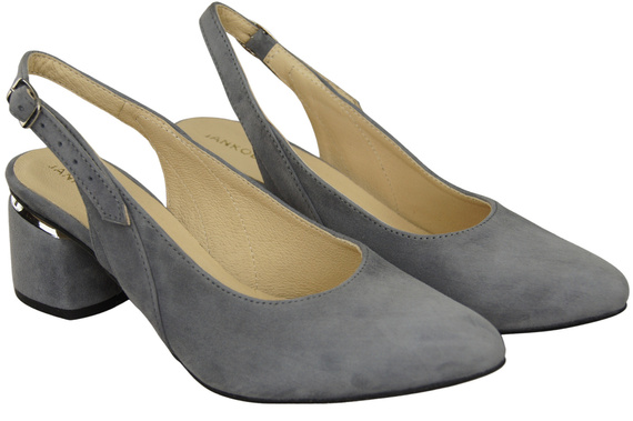 Women's Sandals in Natural Suede Leather - Elegance and Comfort 196 Z ElitaBut