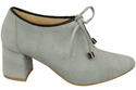 Women's shoes Low shoes Natural leather velor 183 ElitaBut