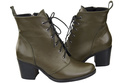 Shoes Boots for women Lace-up Winter natural leather 188 Z ElitaBut