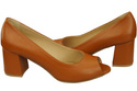 Women's Shoes PEEP TOE  Natural leather 192 ElitaBut