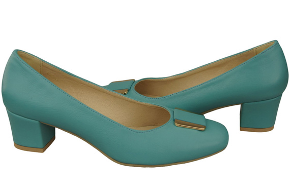 Women's shoes Pumps Natural leather 187 ElitaBut