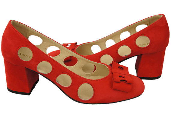 Women's shoes Pumps Natural leather suede 182 ElitaBut