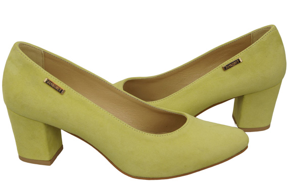 Women's Shoes Pumps Natural Leather Suede 106 ElitaBut