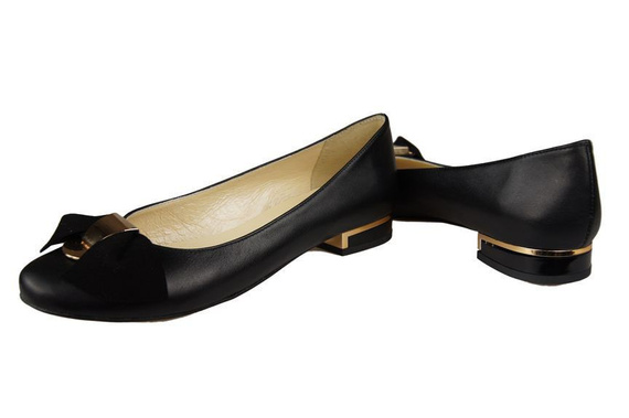 Women's Ballerinas Shoes Natural Leather 894 ElitaBut