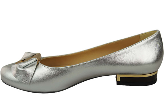 Women's Ballerinas Shoes Natural Leather 894 ElitaBut