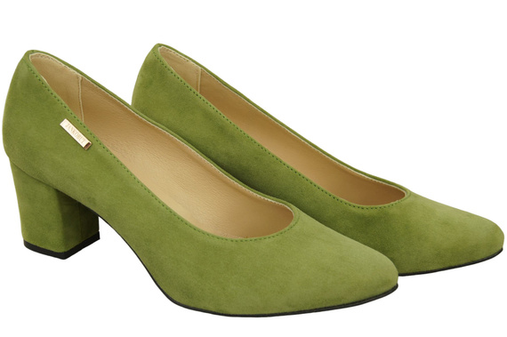 Women's Shoes Pumps Natural Leather Suede 106 ElitaBut