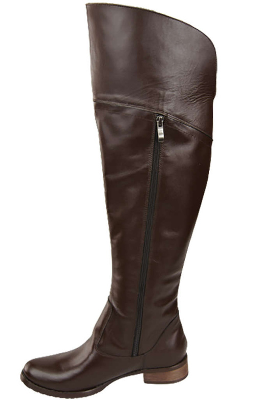 Shoes Boots Women Boots Over-the-knee boots Over-the-knee natural leather 638 ElitaBut