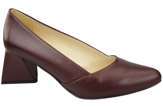 Women’s  Pumps Genuine Leather Pointed Toe Heel ElitaBut 221