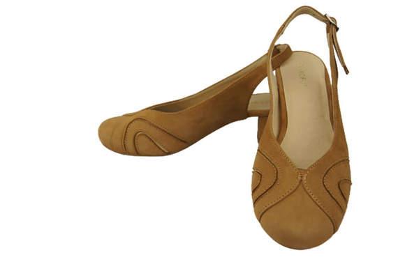 Footwear Women Sandals natural leather 842 Z ElitaBut