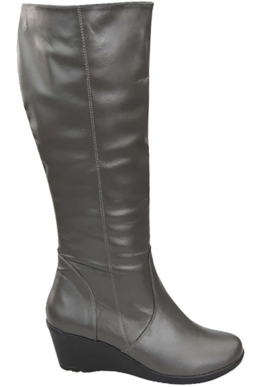 Shoes Women's boots Wedge natural leather 177 ElitaBut