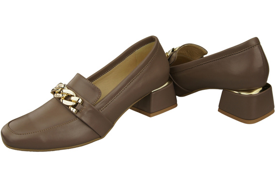 Women's shoes Pumps Natural leather 193 ElitaBut