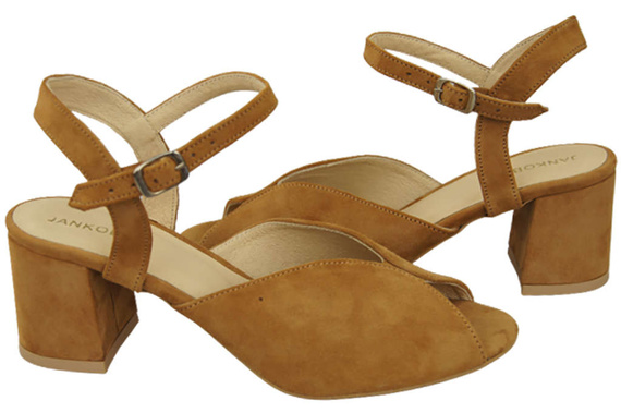 Shoes for women Sandals natural leather Suede 185 ElitaBut