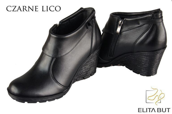 Shoes Boots for Women Wedge natural leather 739 ElitaBut