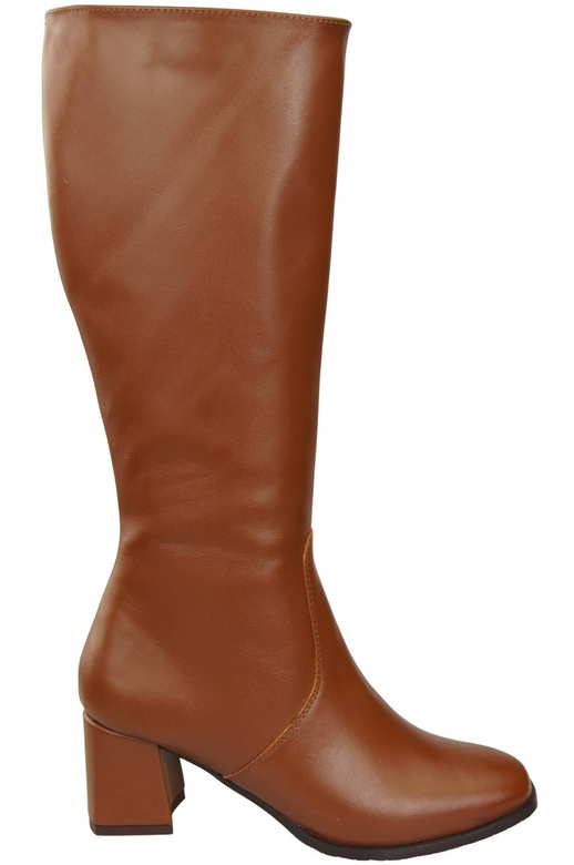 Comfortable Footwear Women's Boots Low Heel Natural Leather 212 ElitaBut