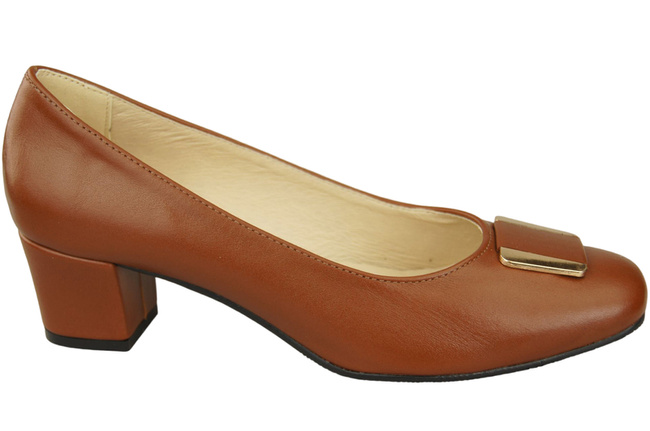 Women's shoes Pumps Natural leather 187 ElitaBut