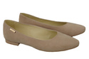 Women's shoes Ballerinas natural leather Suede 131 ElitaBut