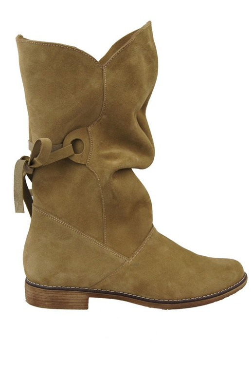 Shoes Women's boots Winter natural leather velor 999 Z ElitaBut