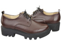 Women's shoes Lace-up leather Natural 180 ElitaBut