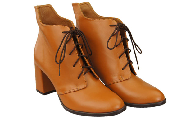 Shoes Boots for women Lace-up Winter natural leather 174 Z ElitaBut