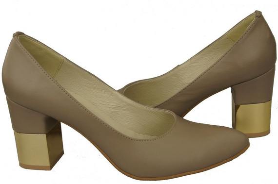 Women's shoes Pumps Natural leather 144 ElitaBut