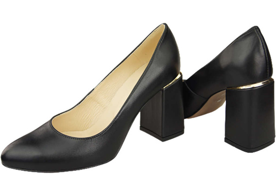 Women's shoes Pumps Natural leather 179 ElitaBut