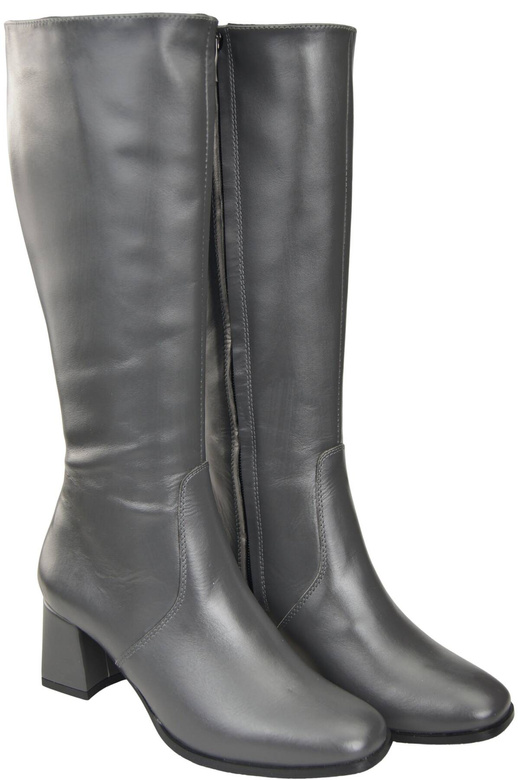 Comfortable Footwear Women's Boots Low Heel Natural Leather 212 ElitaBut