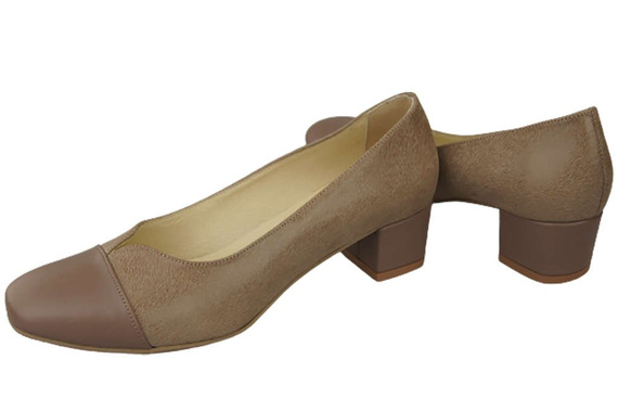 Women's shoes Pumps Natural leather 164 ElitaBut