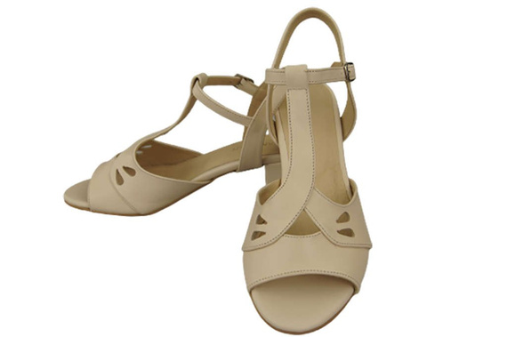 Women's Shoes Sandals Natural Leather 169 ElitaBut