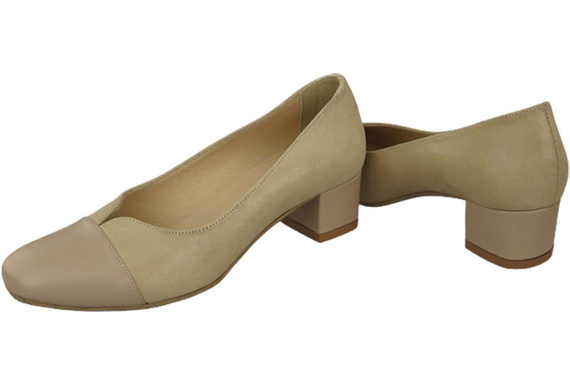 Women's shoes Pumps Natural leather 164 ElitaBut