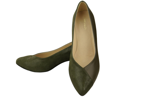 Women's shoes Pumps Natural leather 191 ElitaBut