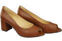 Women's Shoes PEEP TOE  Natural leather 192 ElitaBut