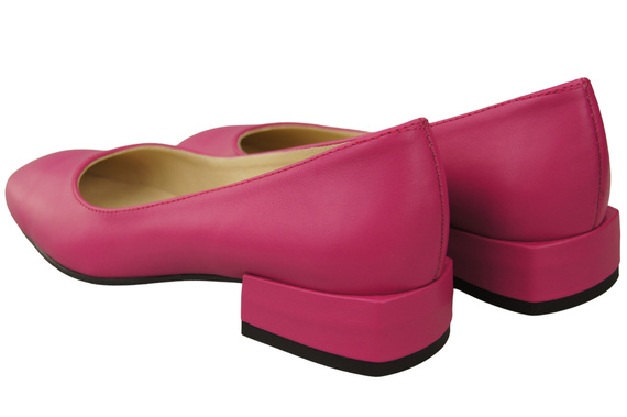 Comfortable Women's Shoes Flat Pumps, Natural Leather 204 ElitaBut