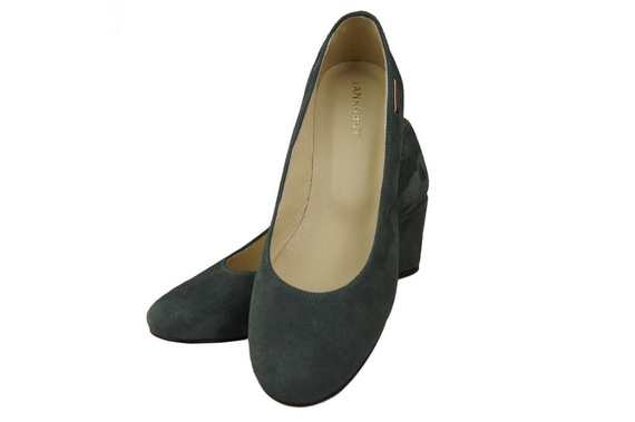 Women's Shoes Pumps Natural Leather Suede 125 ElitaBut