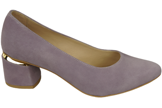 Women's footwear Women's pumps Suede leather 143 ElitaBut